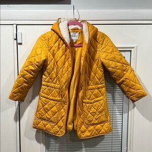 Urban Republic Quilted Orange Kids Puffer Jacket
